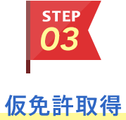 STEP03 仮免許取得