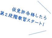 仮免許合格したら第2段階教習スタート！